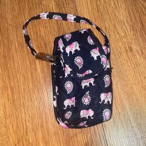 Vera Bradley Small Phone Case • Pink Elephants